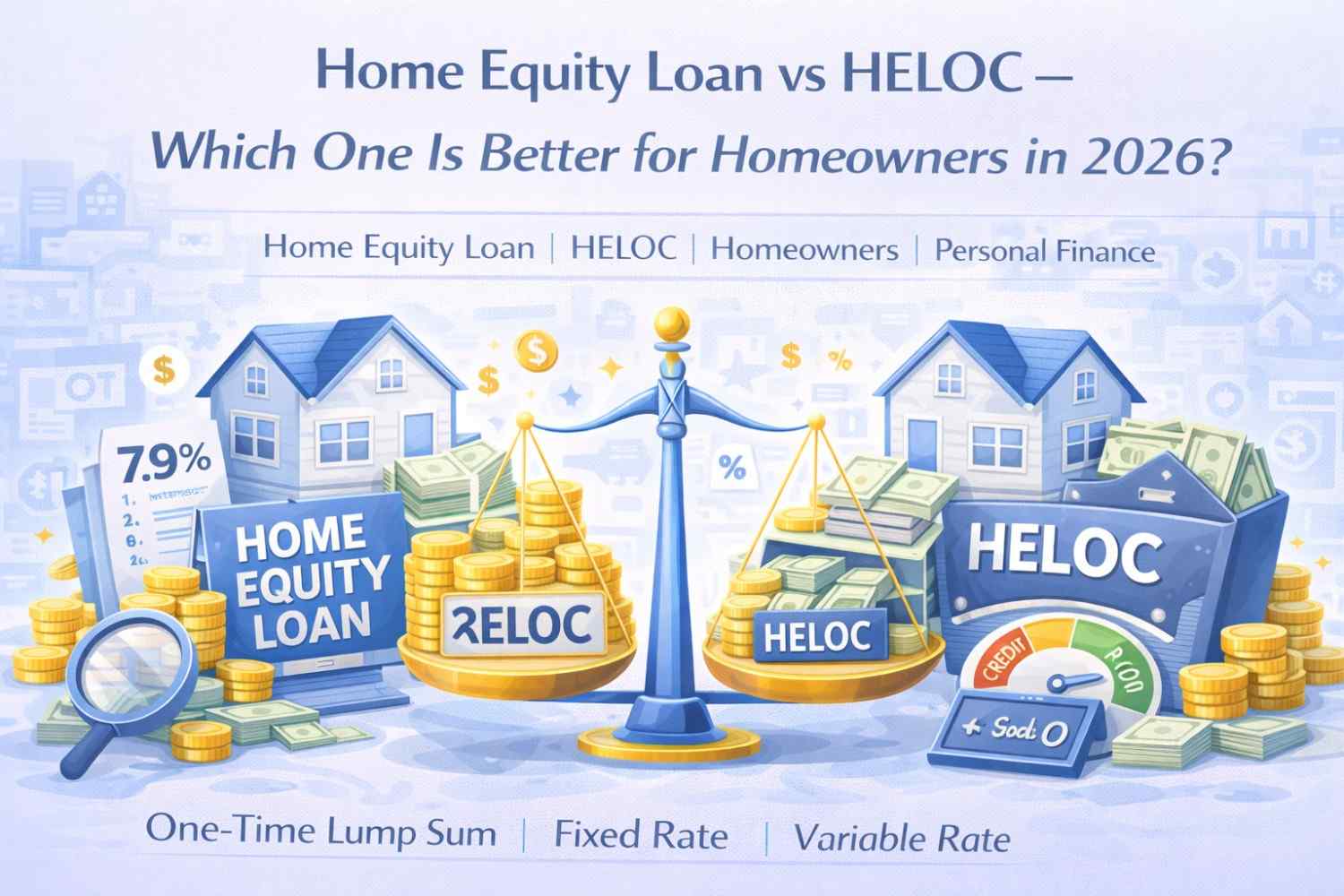 Home Equity Loan vs HELOC – Which One Is Better for Homeowners in 2026?